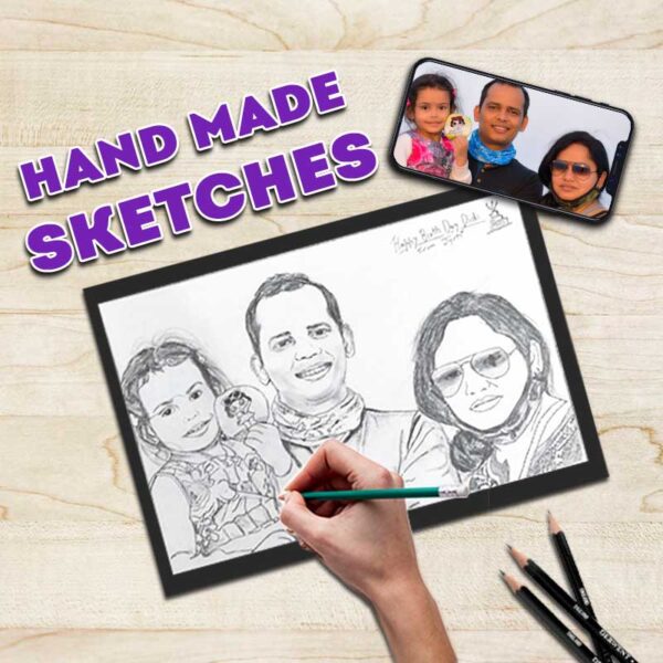 hand made sketches commission artwork banner