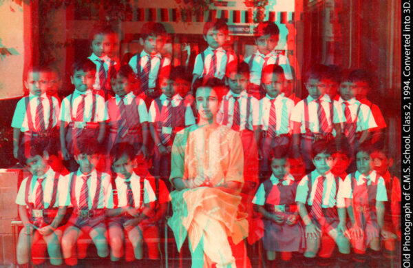 converted 3d anaglyph photo