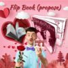 Personal Flipbook Book - Express Your Love In a Unique Way (Propose) Cupid