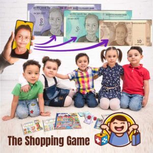 “The Shopping Game” is a newly developed indoor dice game that is great for teaching maths. Players are given money and various tasks. to complete those tasks they need to purchase things from the shop. It teaches kids how money functions and how important maths is to everyday life.