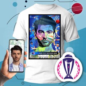 personalized cricket world cup t-shirt