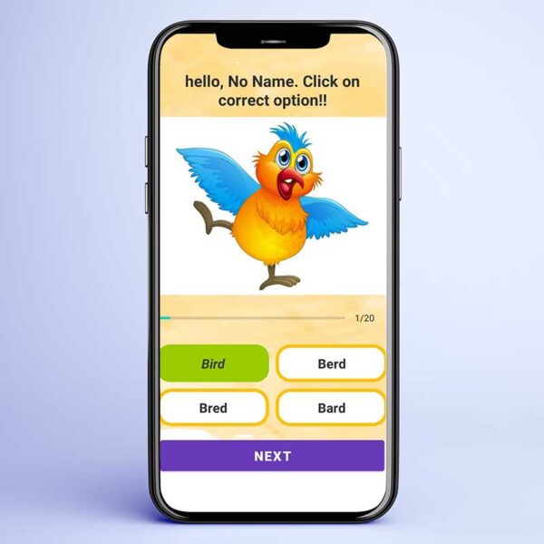 personal spelling game mobile app for kids screen shot 11