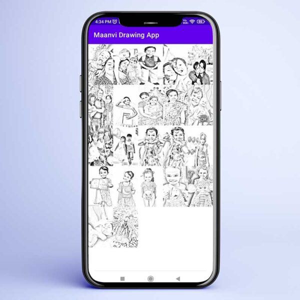 personal drawing and coloring mobile app for kids screen shot 32