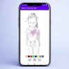 personal drawing and coloring mobile app for kids screen shot 34