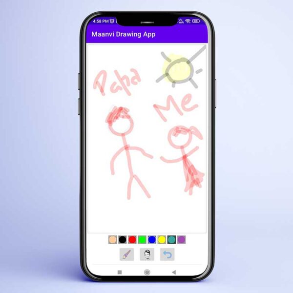 personal drawing and coloring mobile app for kids screen shot 36