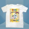 customized personal t-shirt (birthday tshirt - scout boy) for kids with customized message and photo. Kid photo converted to animated photo.