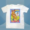 customized personal t-shirt (bear love) for kids with customized message and photo. Kid photo converted to animated photo.