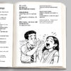 Inside page of Hansi Ki Lau Part 1 showing humorous poem and black and white illustration