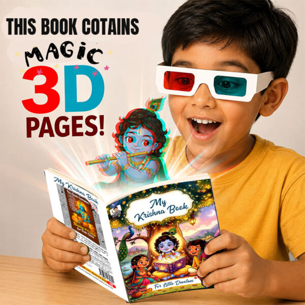 My Krishna Book for Kids – 3D Pages & Magical Pop-Ups