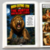 Inside page of My Riddles Part 1 featuring the Man-Eating Lion mystery story